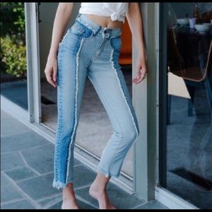 Revive Denim Ziggy Crop Jeans, Size 26